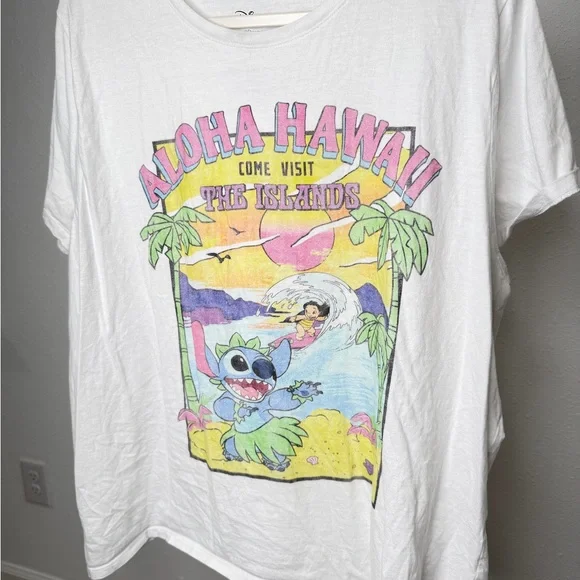 Disney Aloha Hawaii Graphic T-Shirt - Picture 8 of 15